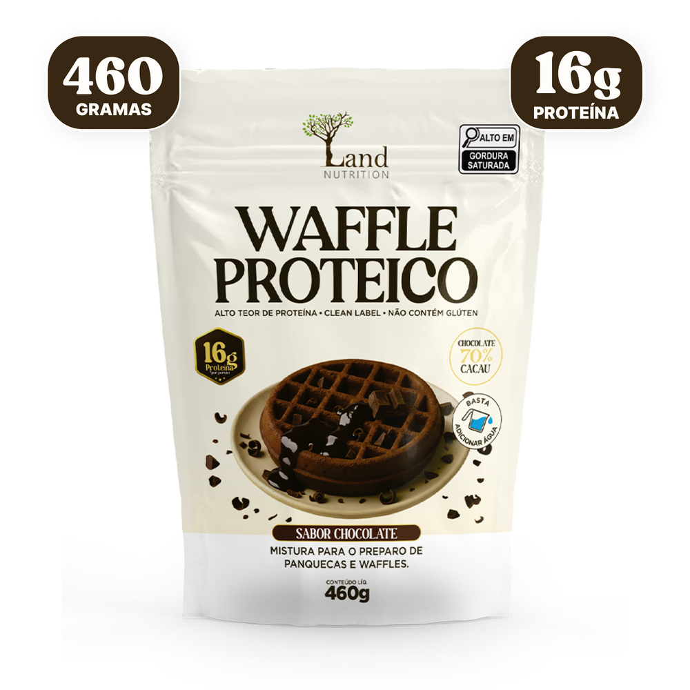 Waffle Proteico Chocolate (460g)