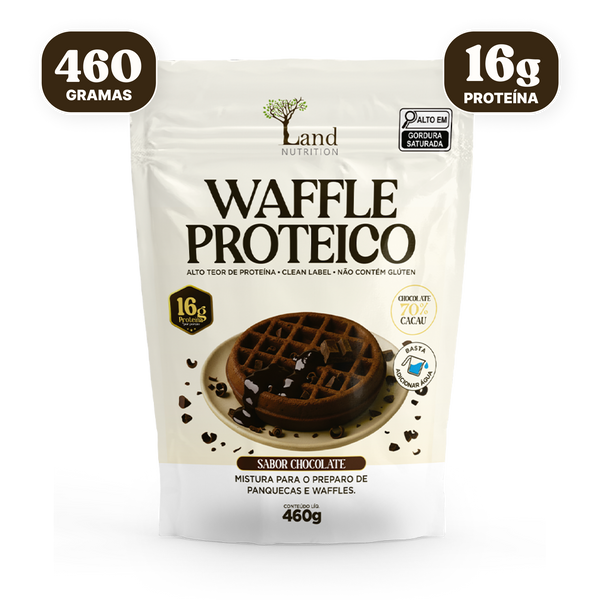 Waffle Proteico Chocolate (460g)
