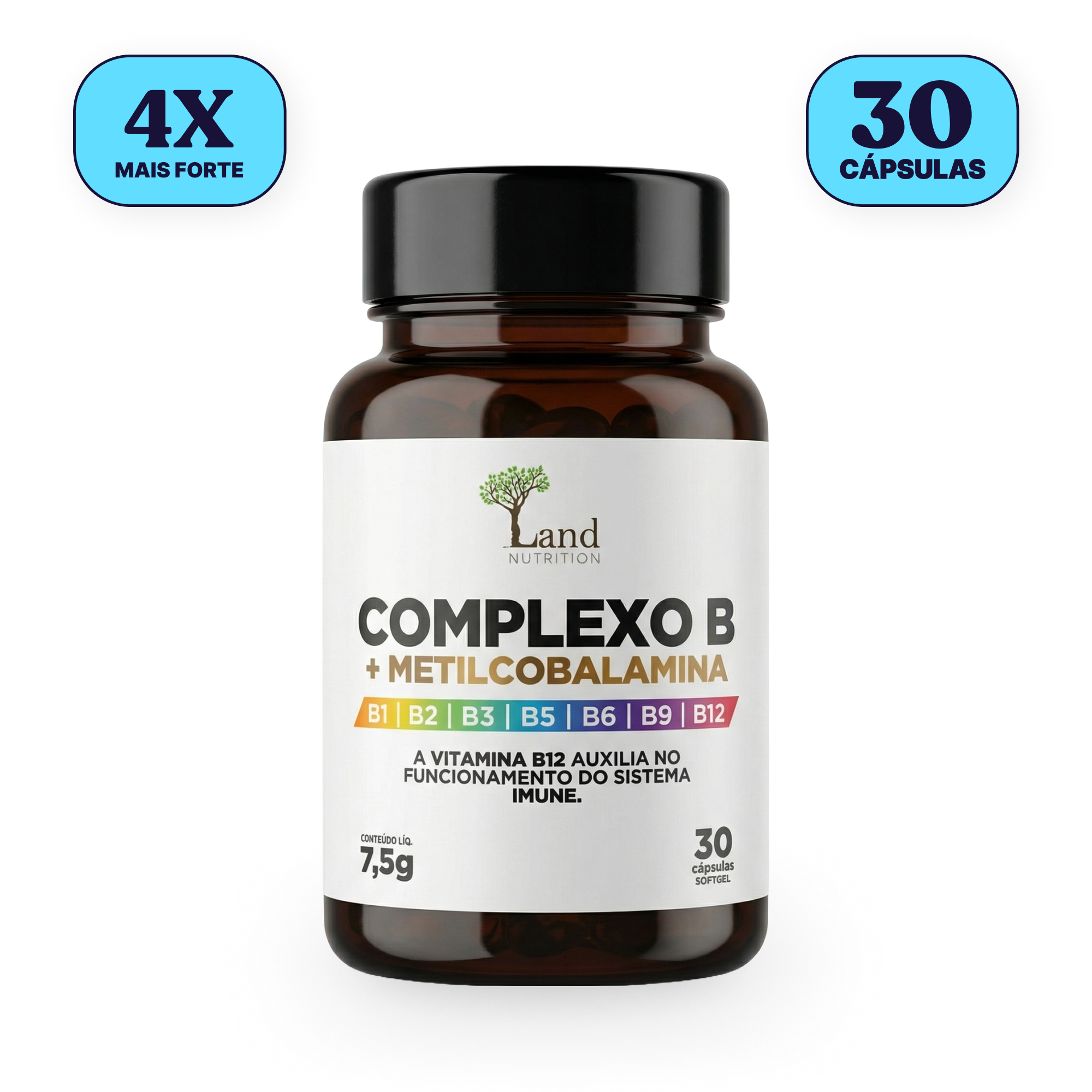 Complexo B (30 caps.)