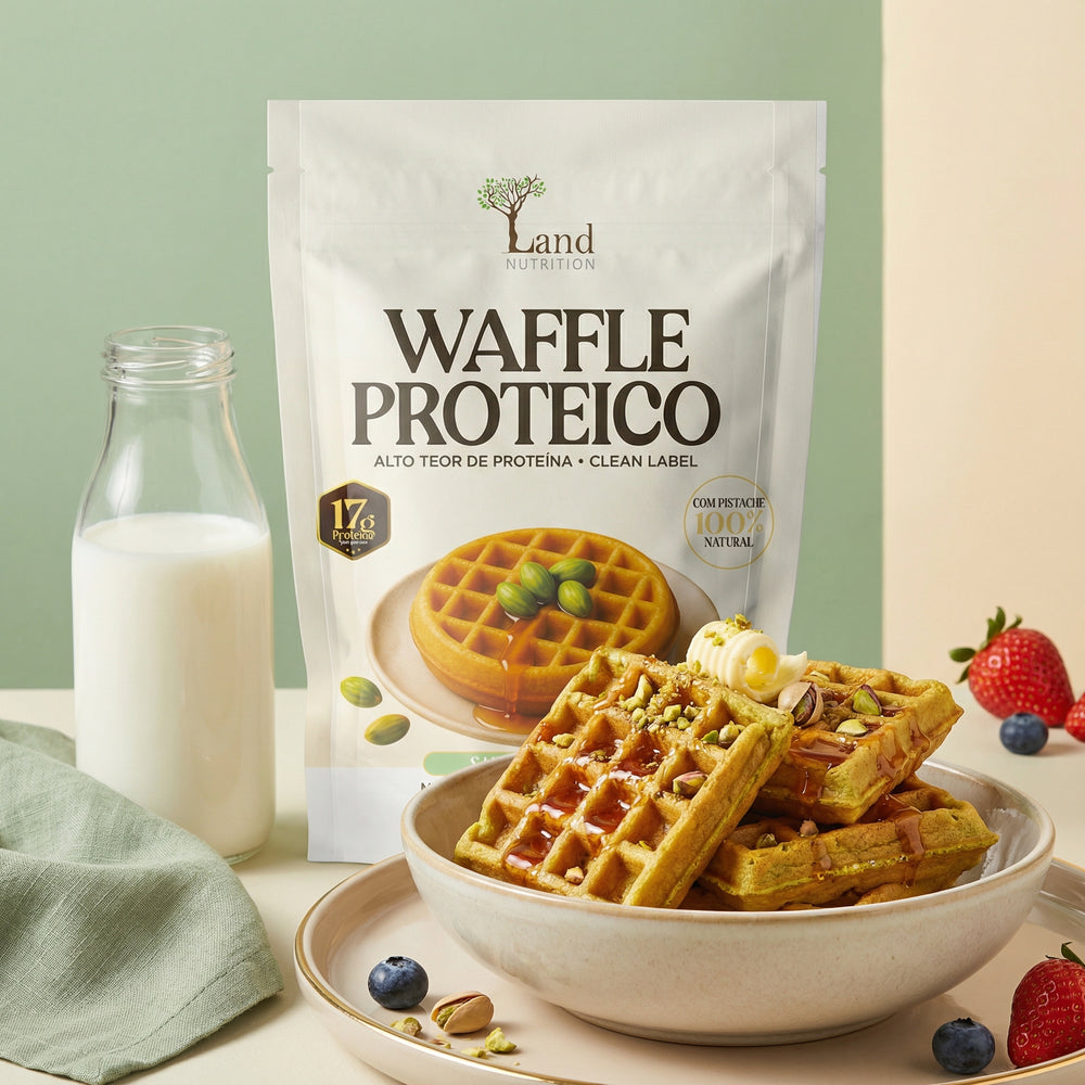 Waffle Proteico Pistache (460g)