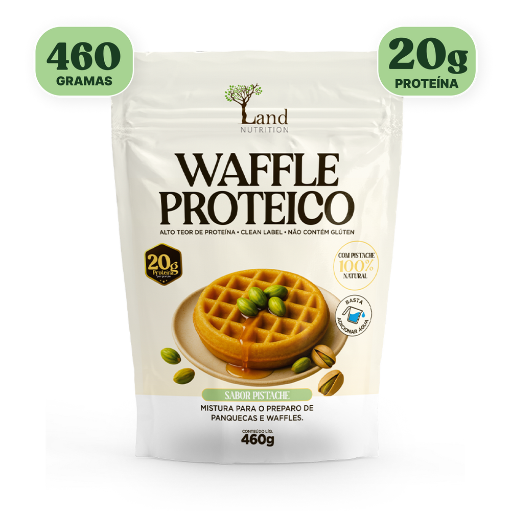 Waffle Proteico Pistache (460g)