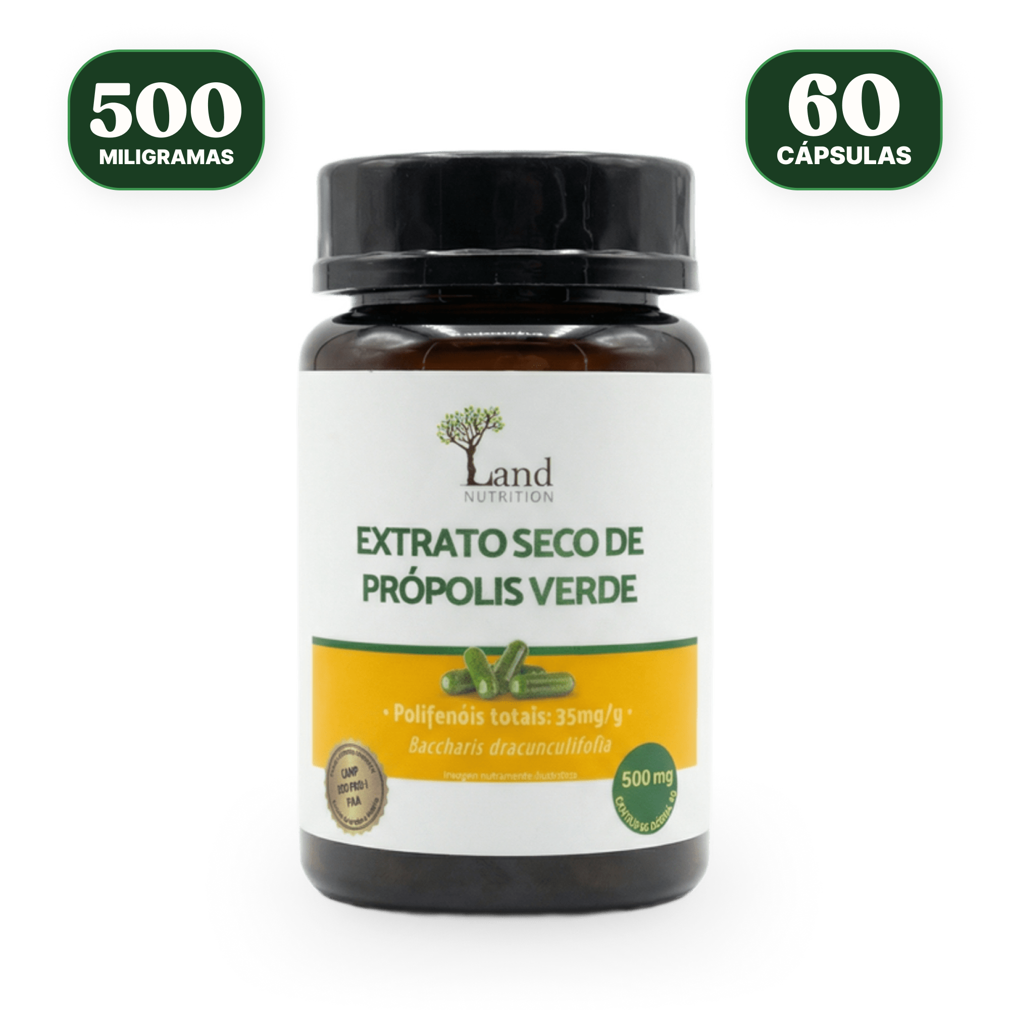 Própolis Verde (60 caps.) – Land Nutrition