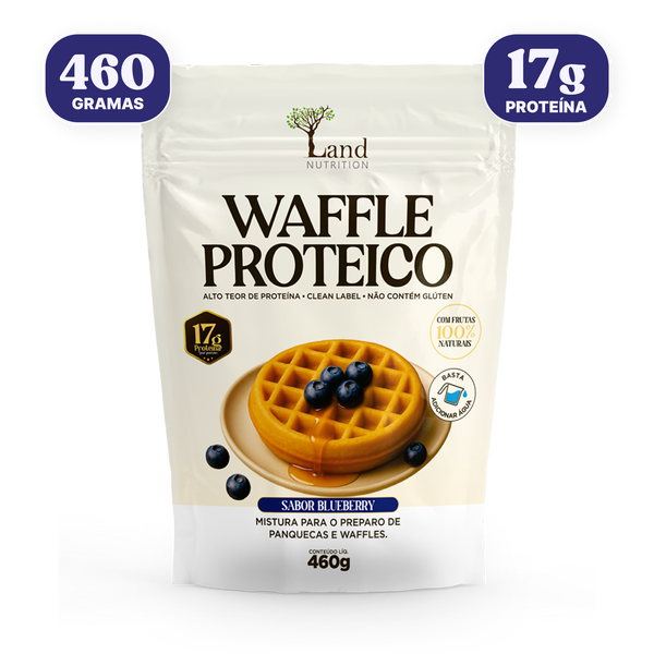 Waffle Proteico Blueberry (460g)
