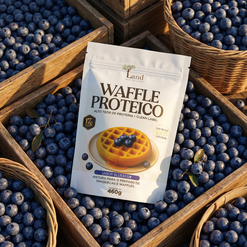 Waffle Proteico Blueberry (460g)